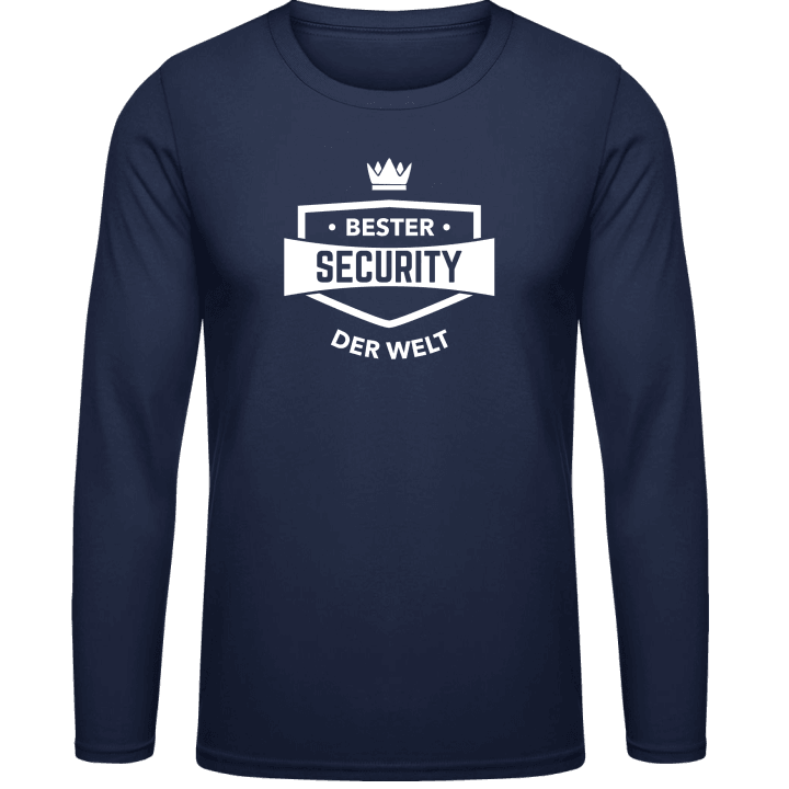 Bester Security der Welt Shirt met lange mouwen contain pic