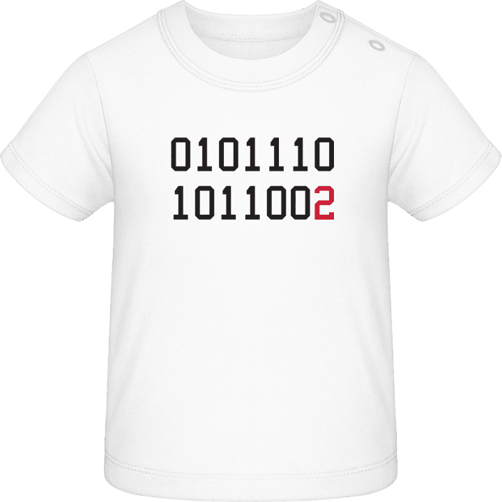 Binary Code Think Different T-shirt bébé contain pic
