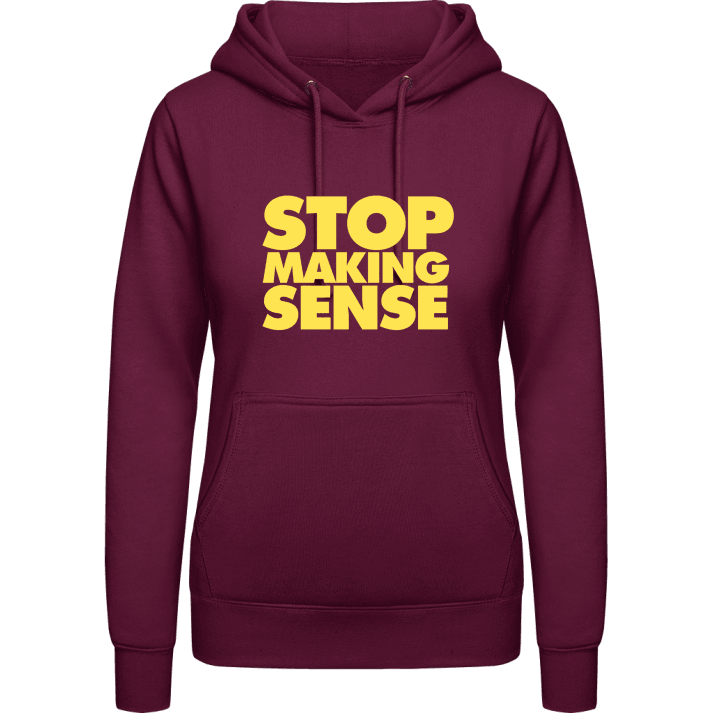 Stop Making Sense Sudadera con capucha para mujer 0 image