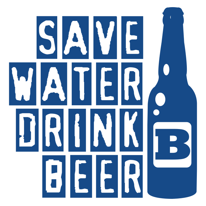 Save Water Drink Beer Langermet skjorte for kvinner 0 image