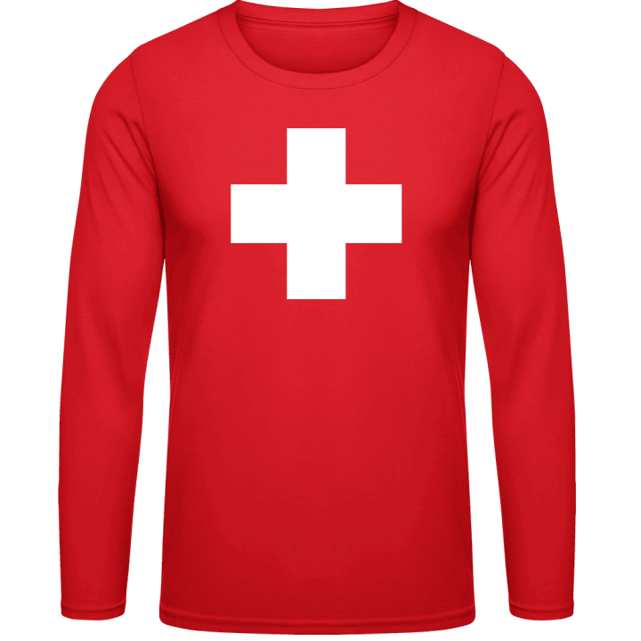 Swiss Cross Long Sleeve Shirt contain pic