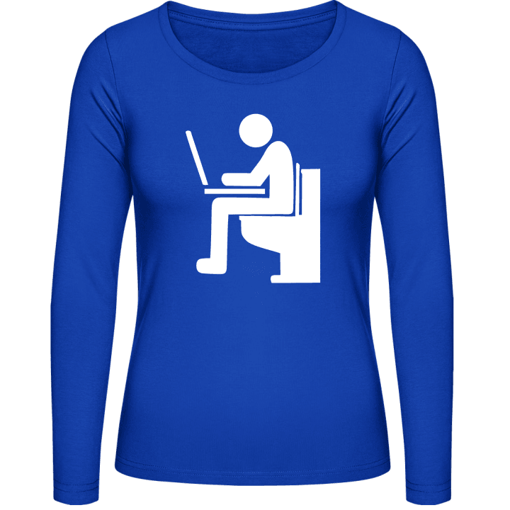 Toilet Worker Women long Sleeve Shirt contain pic