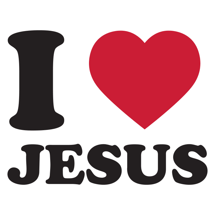 I Heart Jesus T-shirt för kvinnor 0 image