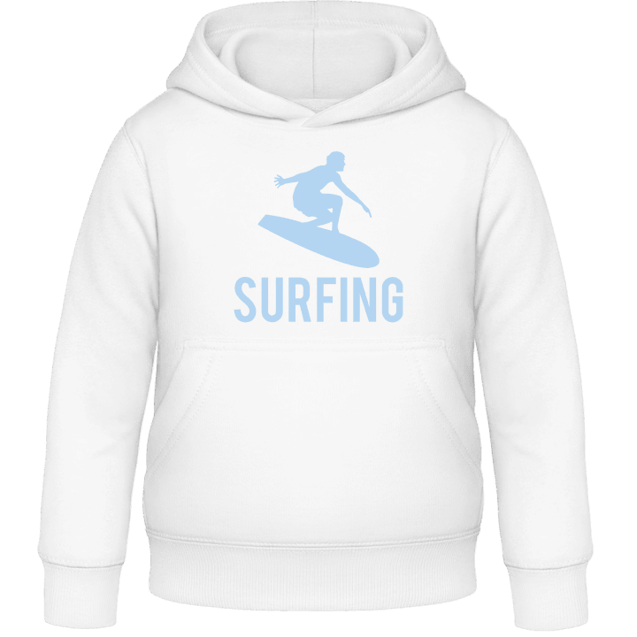 Surfing Logo Sudadera para niños contain pic