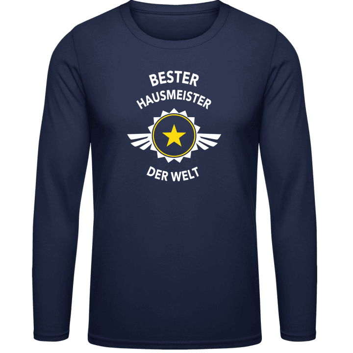 Bester Hausmeister der Welt T-shirt à manches longues contain pic