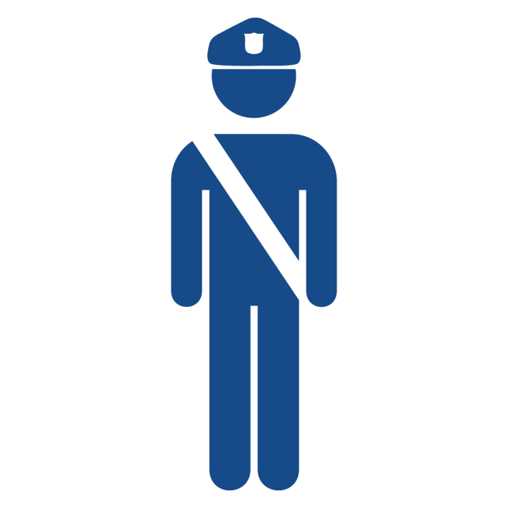 Policeman Icon Stofftasche 0 image