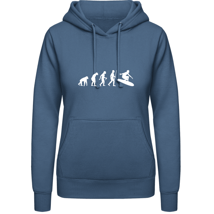 Surfing Surfer Evolution Vrouwen Hoodie contain pic