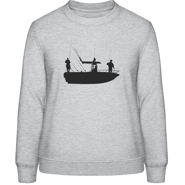 Fishing Boat Sweatshirt för kvinnor contain pic