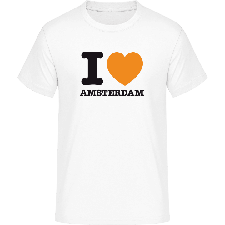 I Love Amsterdam T-skjorte 0 image