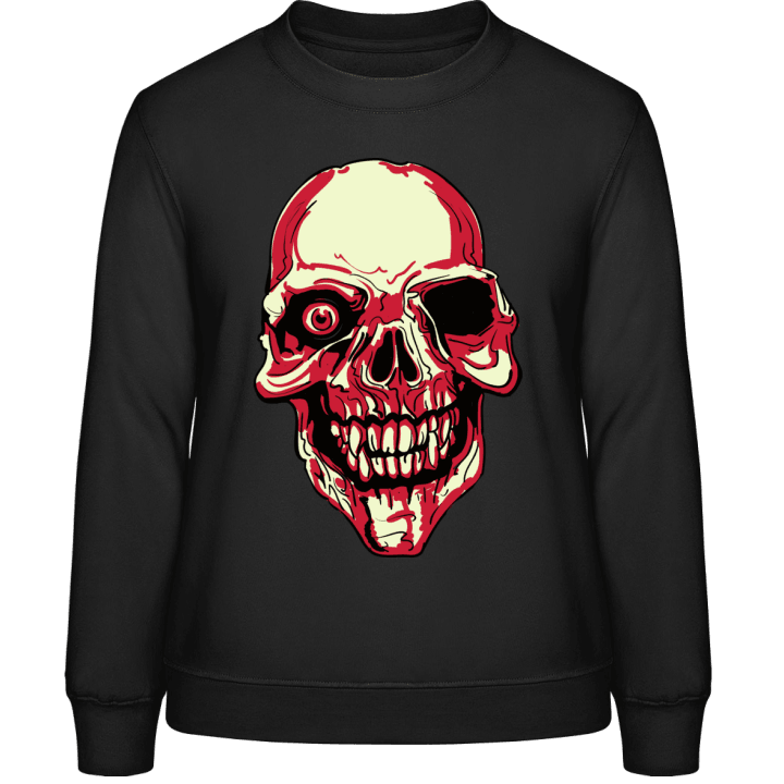 Bloody Skull one Eye Women Sweatshirt 0 image
