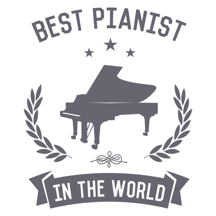 Best Pianist In The World Vrouwen Lange Mouw Shirt 0 image