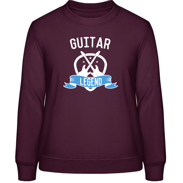 Guitar Legend Vrouwen Sweatshirt contain pic