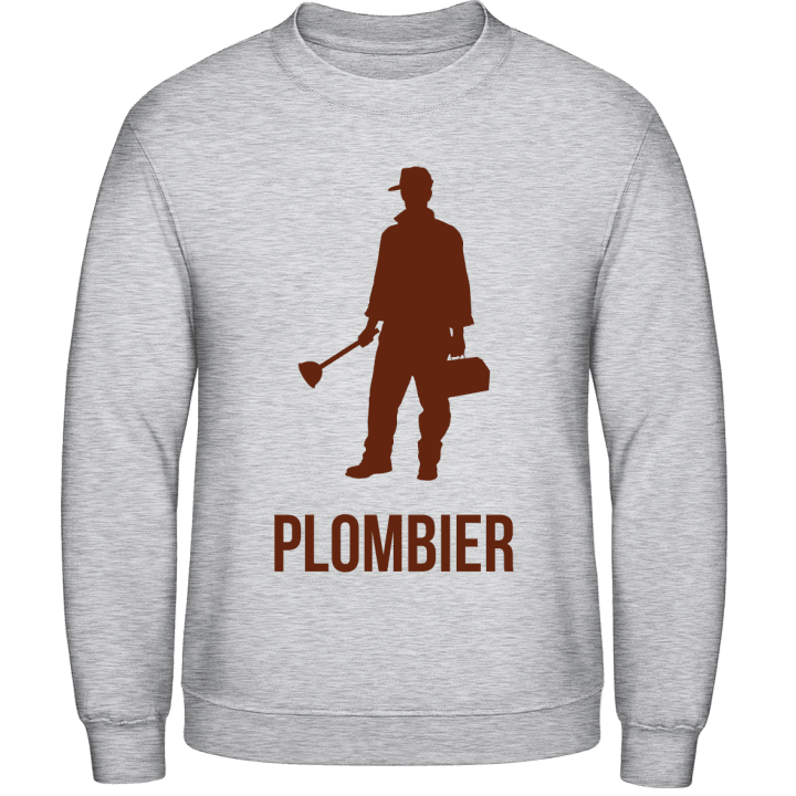 Plombier Silhouette Sweatshirt contain pic