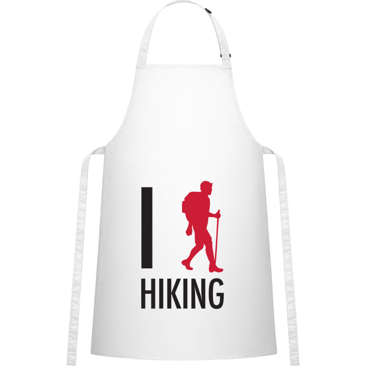 I Love Hiking Förkläde för matlagning contain pic
