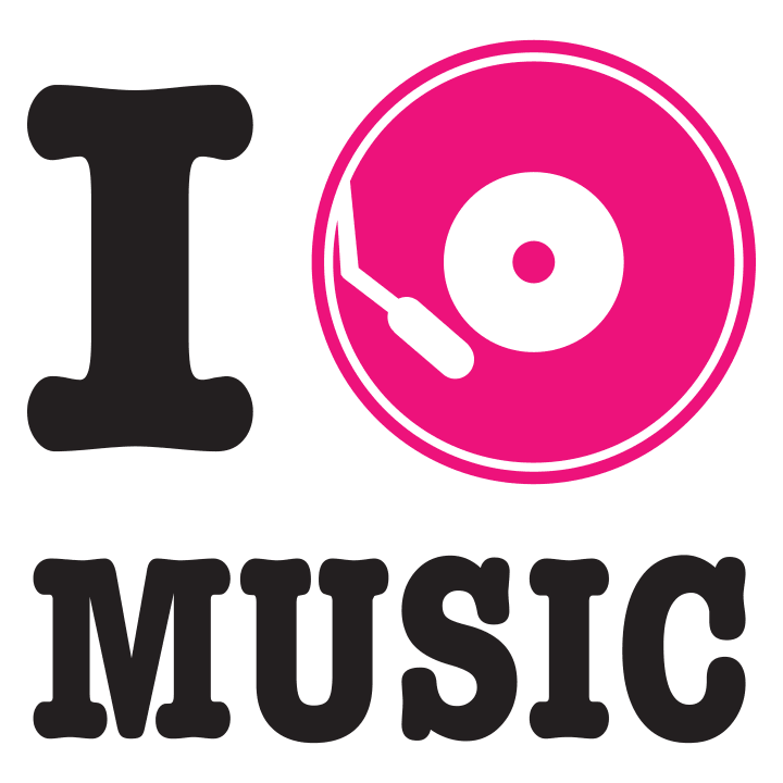 I Love Music Naisten pitkähihainen paita 0 image