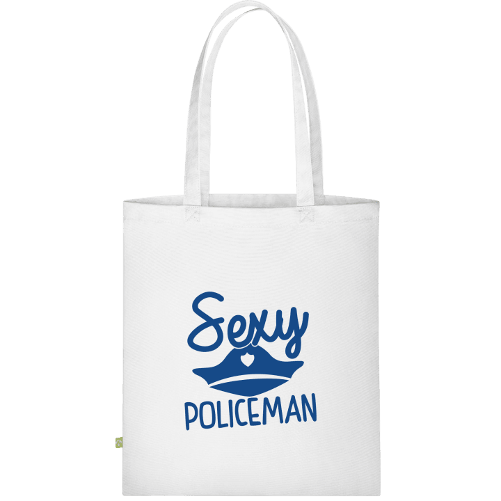 Sexy Policeman Stofftasche contain pic