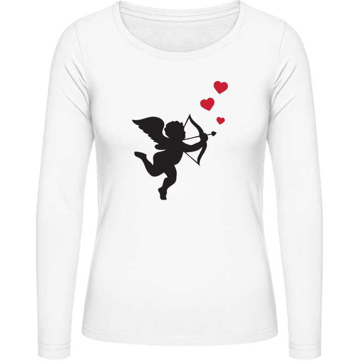 Amor Love Logo T-shirt à manches longues pour femmes contain pic