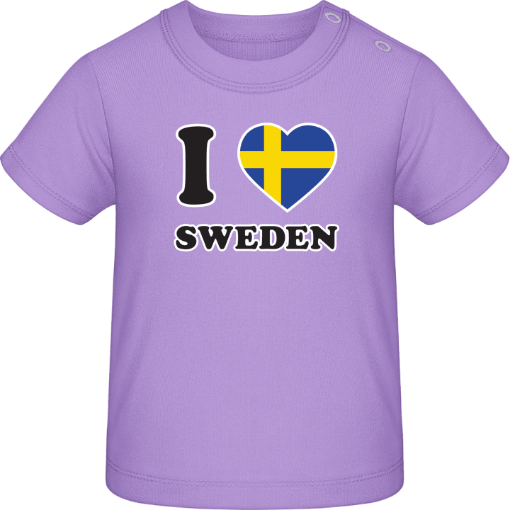 I Love Sweden T-shirt för bebisar 0 image