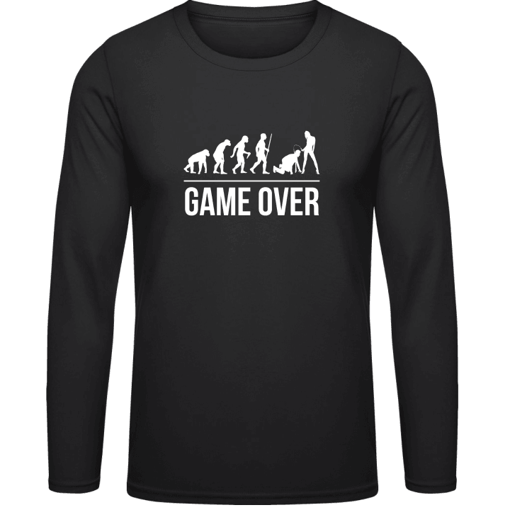Game Over Man Evolution Langermet skjorte contain pic