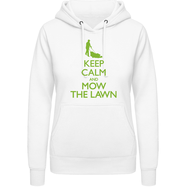 Keep Calm And Mow The Lawn Hoodie för kvinnor 0 image