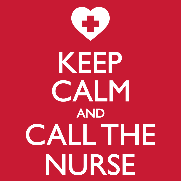 Keep Calm And Call The Nurse Vrouwen T-shirt 0 image