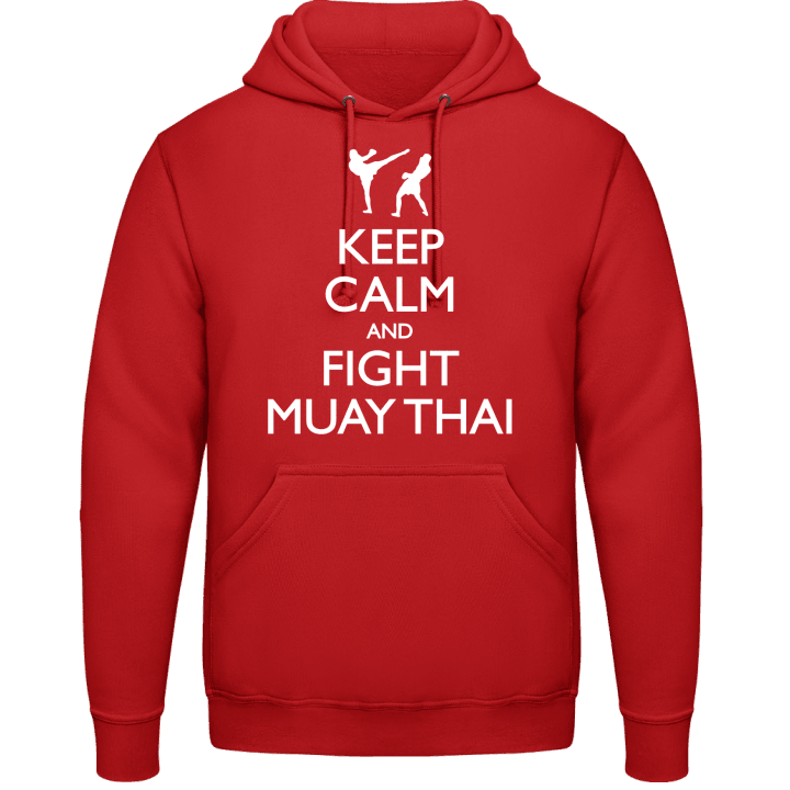 Keep Calm And Practice Muay Thai Huvtröja contain pic