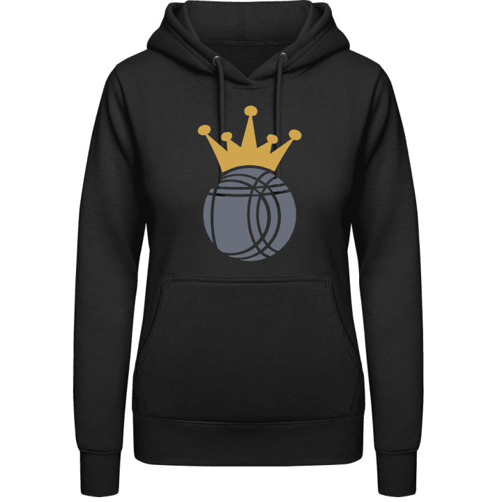 Boule Pétanque King Vrouwen Hoodie contain pic