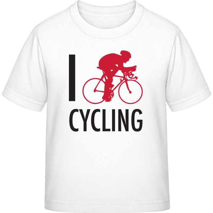 I Love Cycling Kinderen T-shirt contain pic