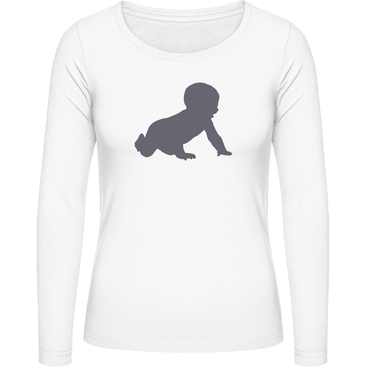Baby Silhouette Frauen Langarmshirt 0 image