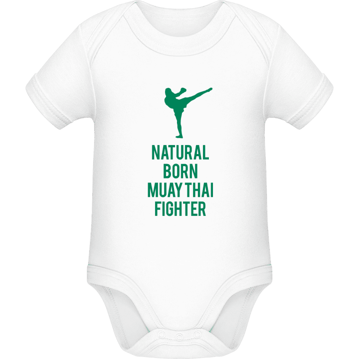 Natural Born Muay Thai Fighter Baby romperdress contain pic