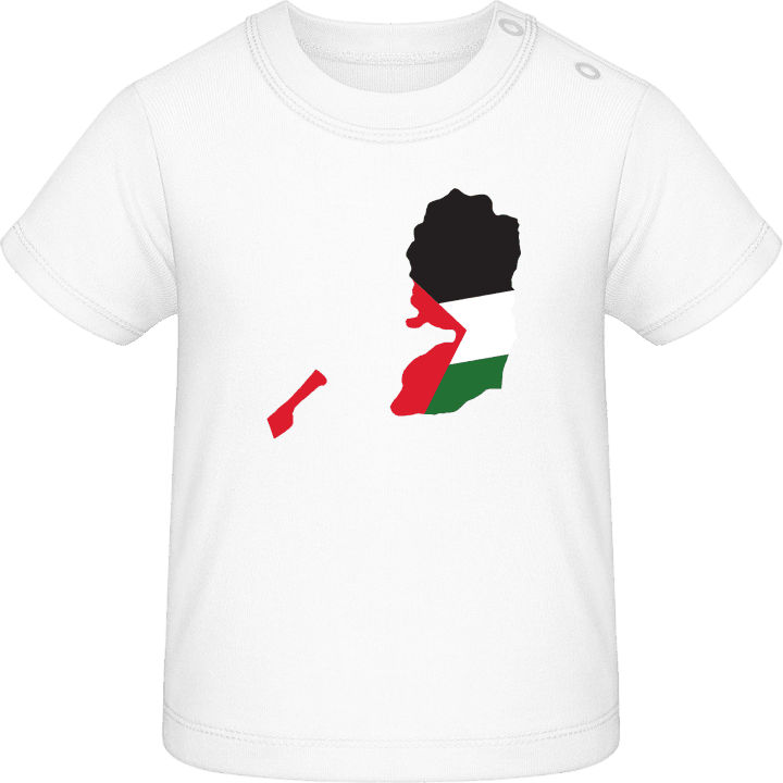 Palestine Map T-shirt för bebisar contain pic