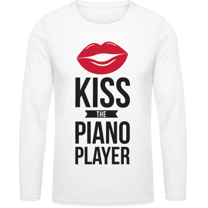 Kiss The Piano Player Langermet skjorte contain pic