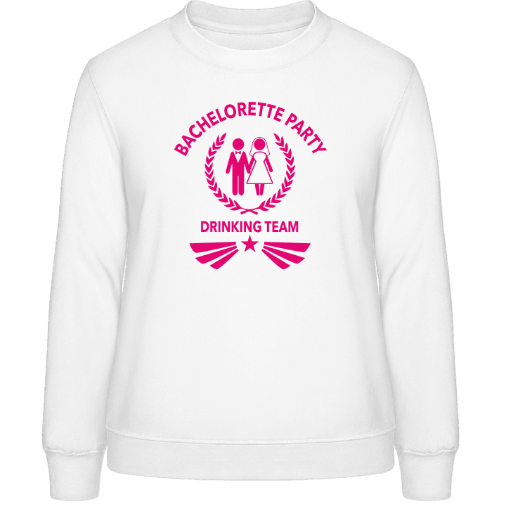 Bachelorette Party Drinking Team Sweatshirt för kvinnor contain pic