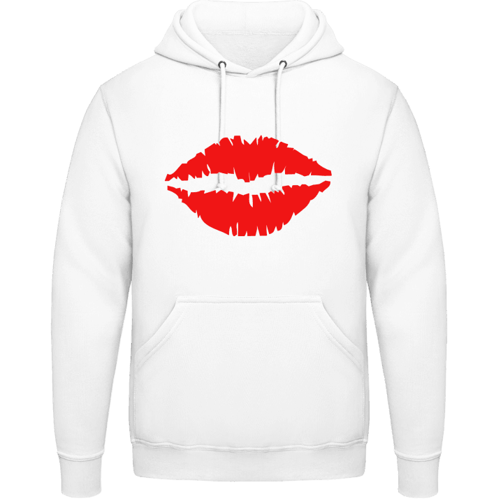 Red Kiss Lips Felpa con cappuccio 0 image