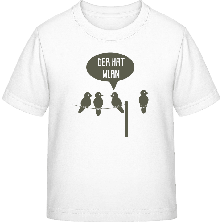 Der hat Wlan T-shirt pour enfants contain pic