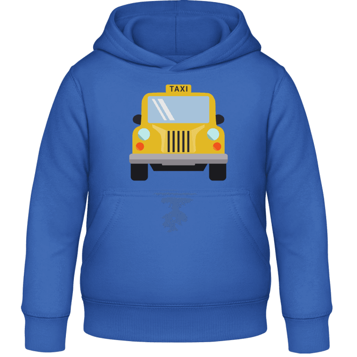 Taxi Illustration Kids Hoodie contain pic