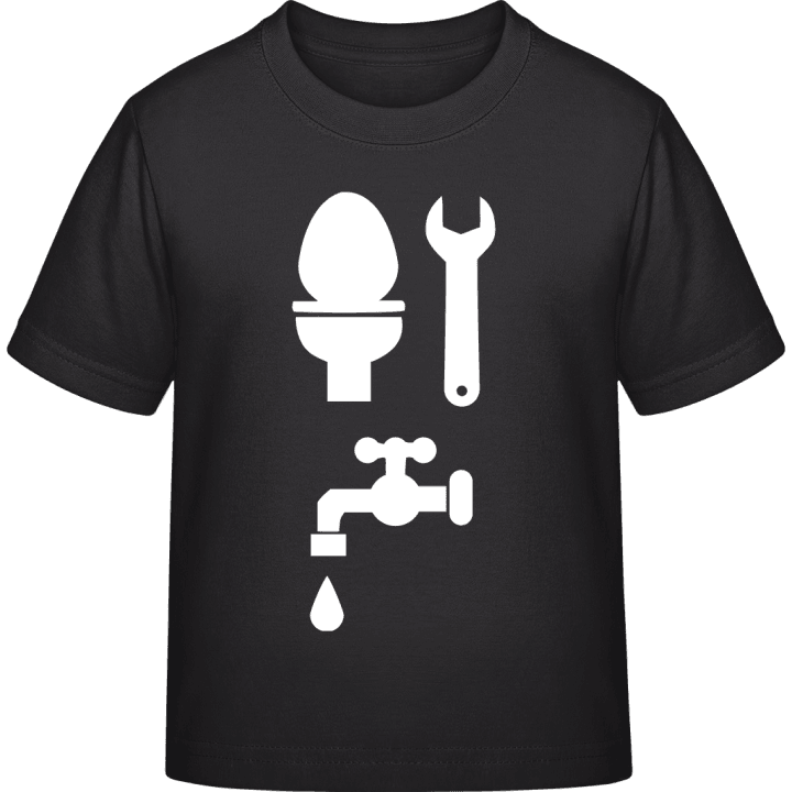 Plumber's World Kids T-shirt contain pic