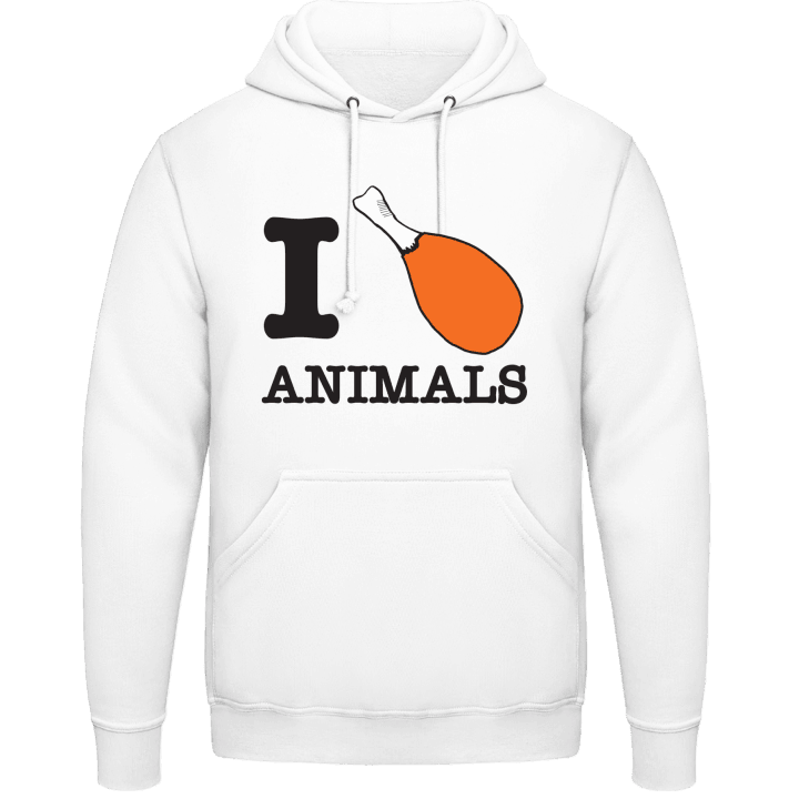 I Heart Animals Hoodie contain pic