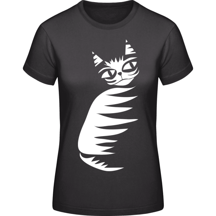 Cat Stripes T-shirt för kvinnor 0 image