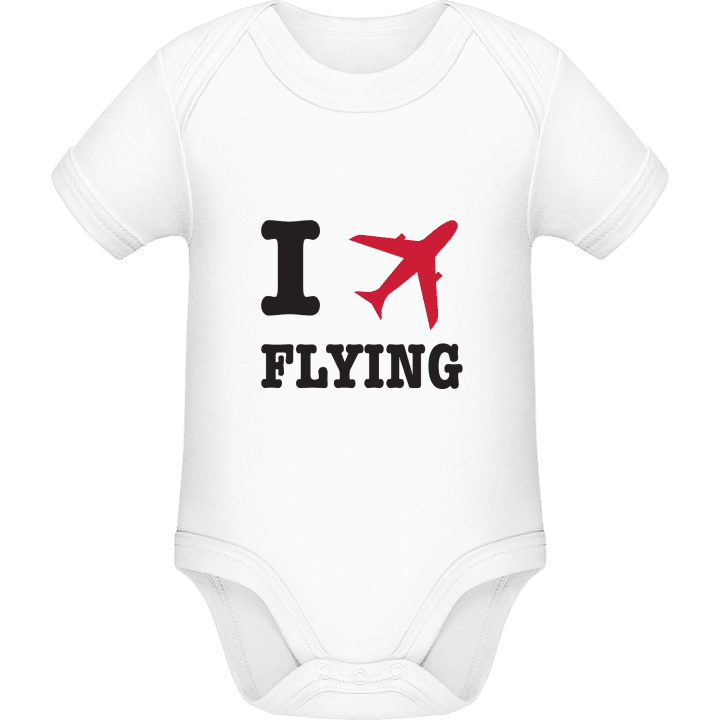 I Love Flying Baby romper kostym contain pic