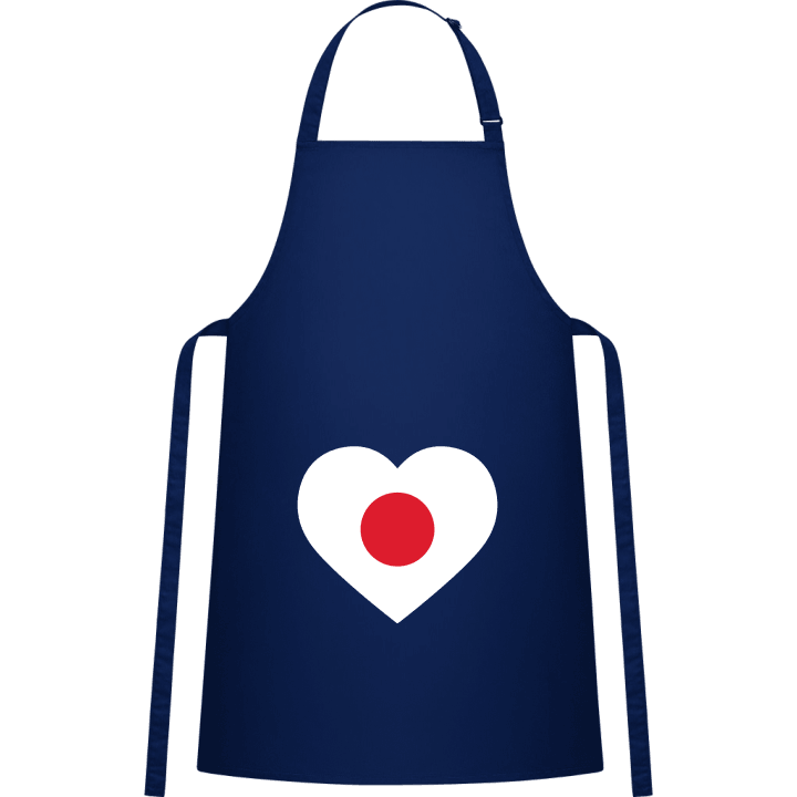 Japan Heart Flag Grembiule da cucina contain pic