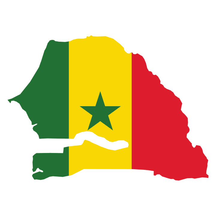 Senegal Map T-shirt pour femme 0 image