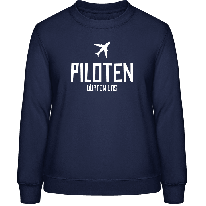 Piloten dürfen das Sweatshirt för kvinnor contain pic