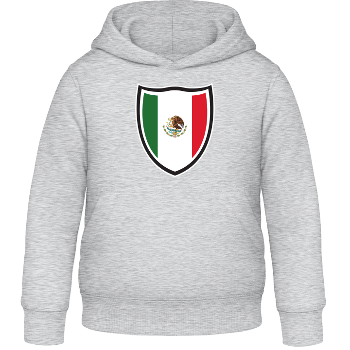 Mexico Flag Shield Felpa con cappuccio per bambini contain pic