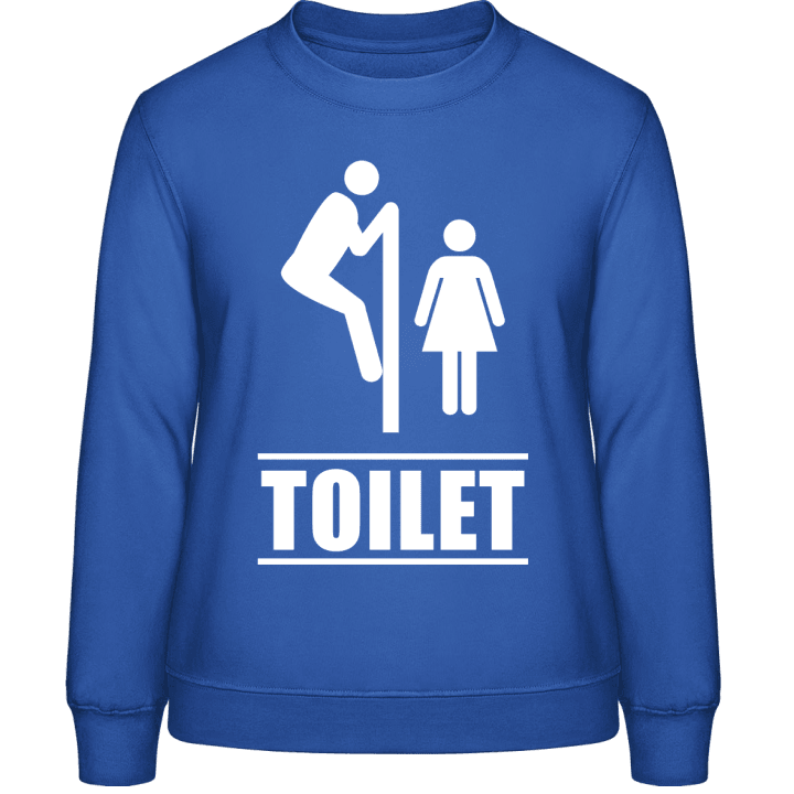Toilet Illustration Women Sweatshirt 0 image