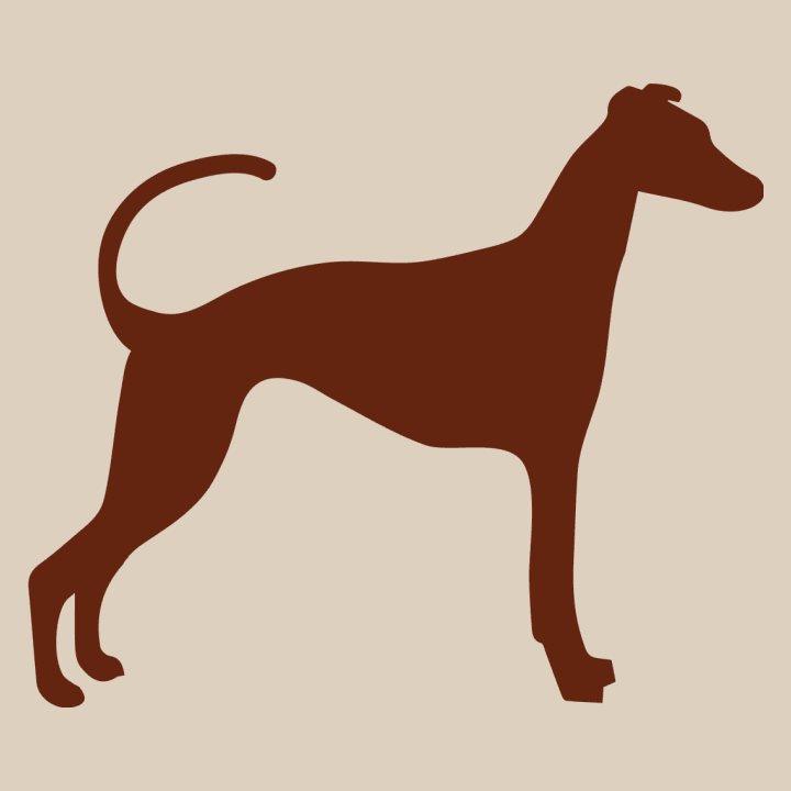 Greyhound Silhouette Felpa con cappuccio da donna 0 image