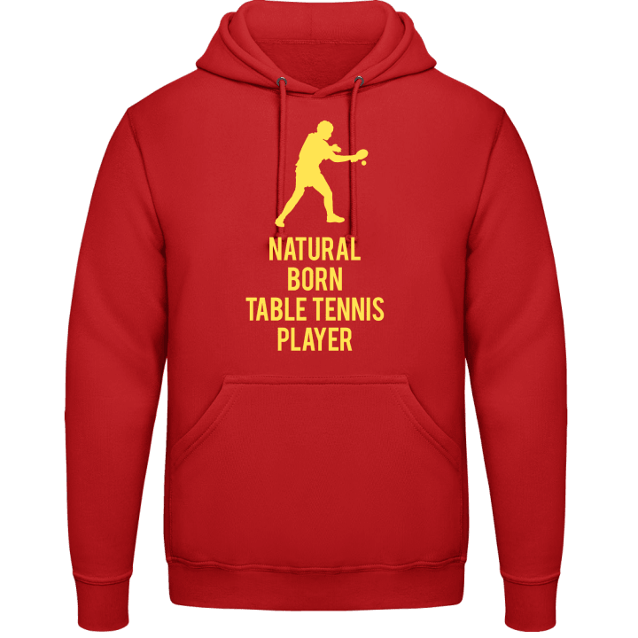 Natural Born Table Tennis Player Felpa con cappuccio contain pic