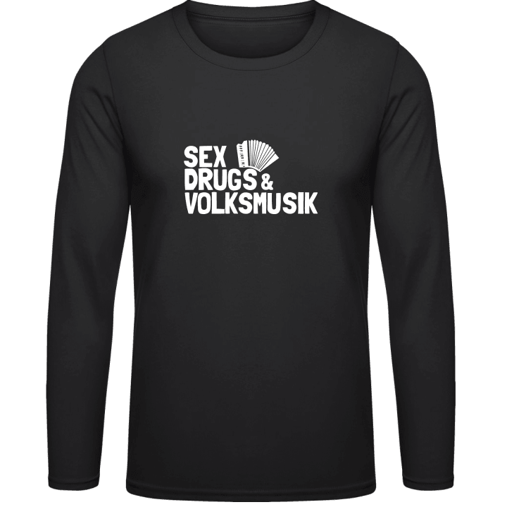 Sex Drugs Volksmusik T-shirt à manches longues contain pic