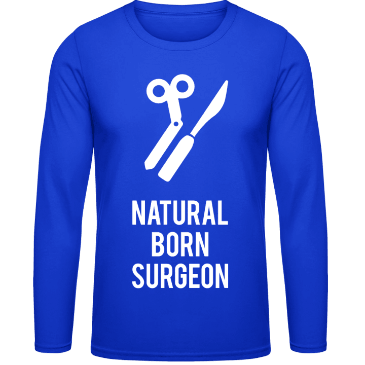 Natural Born Surgeon T-shirt à manches longues contain pic