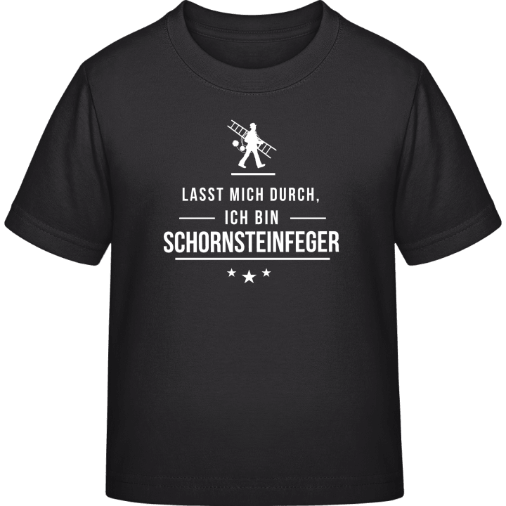 Lasst mich durch ich bin Schornsteinfeger Kids T-shirt contain pic